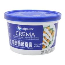 CREMA ALPURA 450ml